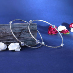 Séroné Silver Bangle