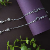 Silver Fish Kitty Anklet