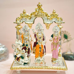 Silver plated Ram Darbar