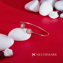 Silver Flower Bracelet