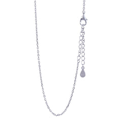 Silver Mermaid Chain Pendant