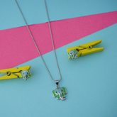 Elephant Kids Pendant Set