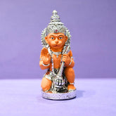 Sinduri Hanuman Murti - Silver Plated