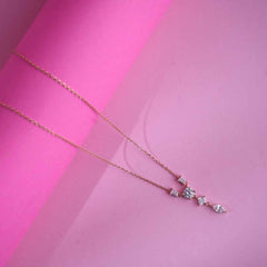 Silver Multi Shape Chain Pendant