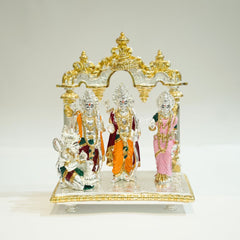 Silver plated Ram Darbar