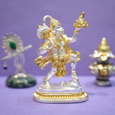 Silver plated lord hanuman