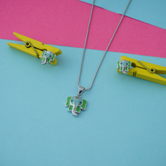 Elephant Kids Pendant Set