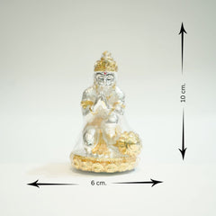 Silver plated Lord hanuman