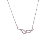 Silver Forever Love Chain Pendant