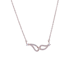 Silver Forever Love Chain Pendant