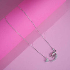 Silver Mermaid Chain Pendant