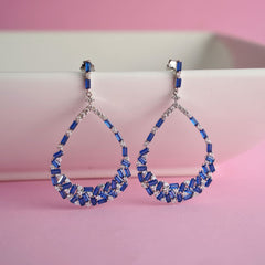 Silver youbella earrings