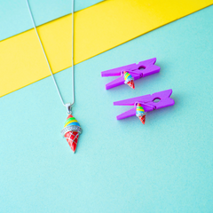 Shaved Kids Pendant Set