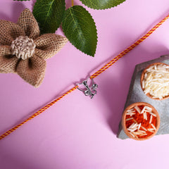 Silver Ganesha Rakhi