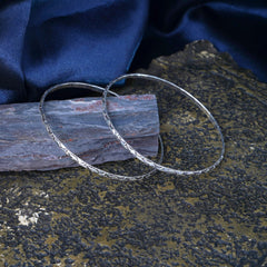 Zyelle Silver Bangle