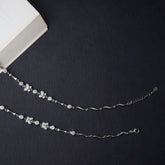 Silver Butterfly Anklet