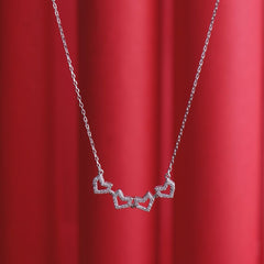 Silver Magnetic Folding Chain Pendant