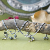 Silver Fish Anklets