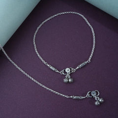 Silver Snake Chain Anklet