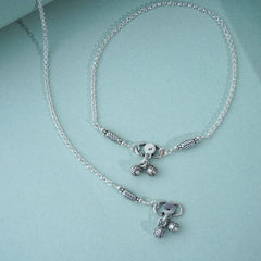 Silver Snake Chain Anklet