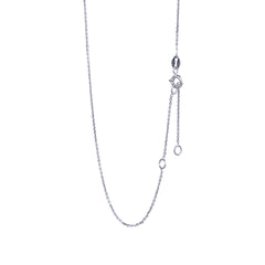 Silver Leaf Chain Pendant