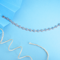 Evil Eye Tennis Bracelet