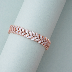 Silver Baguette Tennis Bracelet