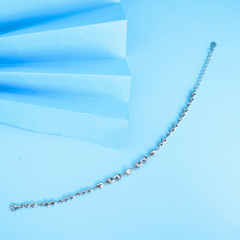 Silver Infinity-Heart Bracelet-1