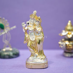 Silver plated Radha Krishan