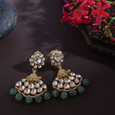 Saira Sterling Silver Polki Necklace