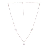 Silver Cubic Chain Pendant