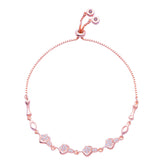 Silver infinty love bracelet