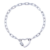 Silver Love Embrace Bracelet