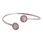 Silver Flower Bracelet