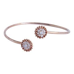 Silver Flower Bracelet