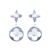 Silver Mother of pearl earrings