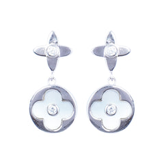 Silver Mother of pearl earrings