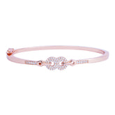 Silver infinity bracelet