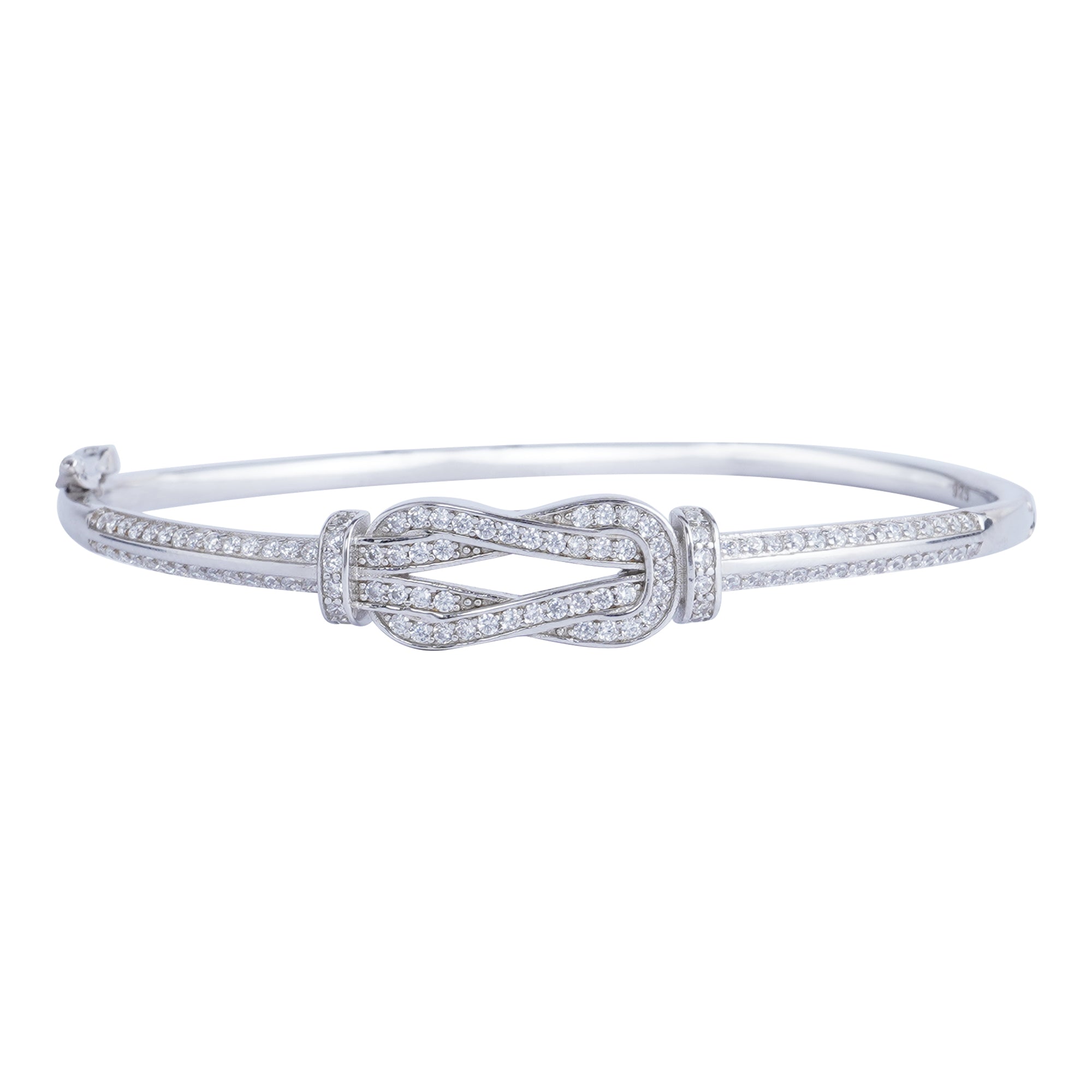 Infinity knot bracelet silver 2025