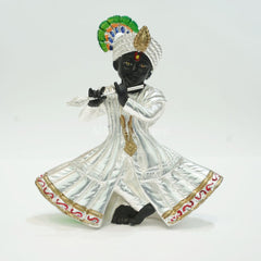 Silver plated Bnkey Bihari