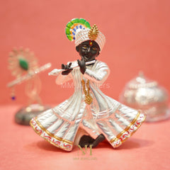 Silver plated Bnkey Bihari