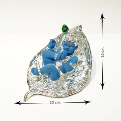 Silver plated Bal Krishna