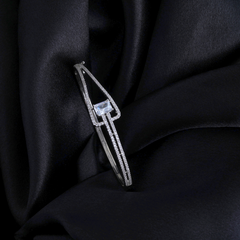 Silver Twe Layer Bracelet