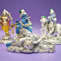 Silver Plated Radha Krishan
