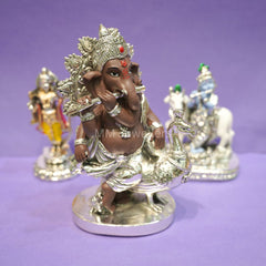 Silver plated GANESHA