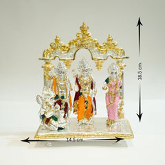 Silver plated Ram Darbar