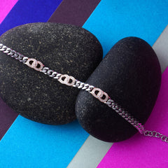 Silver Chanel Chain Bracelet