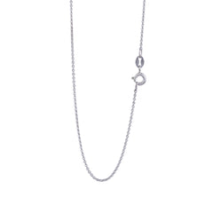 Silver Skinny Bar Chain Pendant
