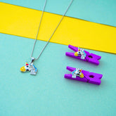 Multi Clour Kids Pendant Set