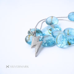 Sterling Silver Flash Pendant
